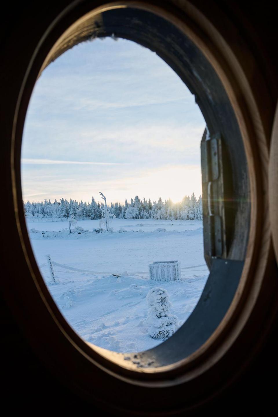 Na Malem Haji, Domek S Finskou Saunou Hora Svate Kateriny Exteriör bild